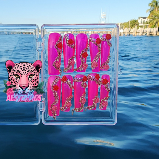 Rosé Reverie Luxurious Press-On Nails