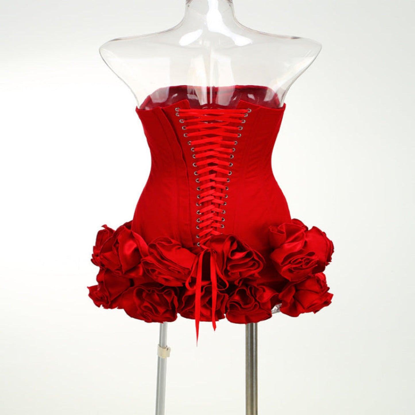 FLEUR MUSE MINI DRESS High Quality Woman Fashion Clothes Fancy Mini Sleeveless Dresses Women Beautiful Sexy Flowers Dress