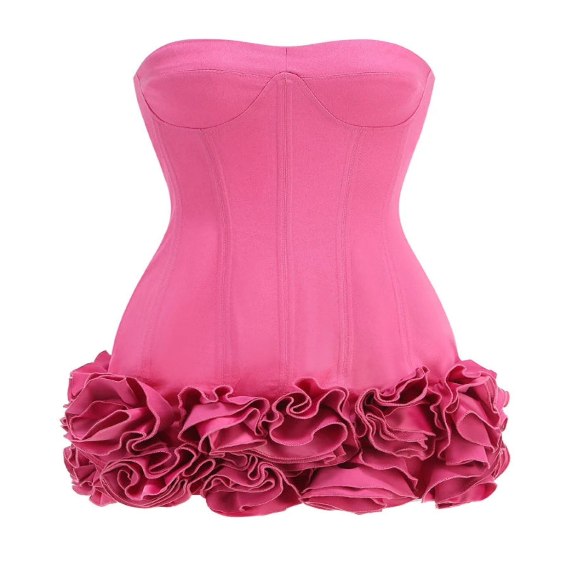 High Quality Woman Fashion Clothes Fancy Mini Sleeveless Dresses Women Beautiful Sexy Flowers Dress