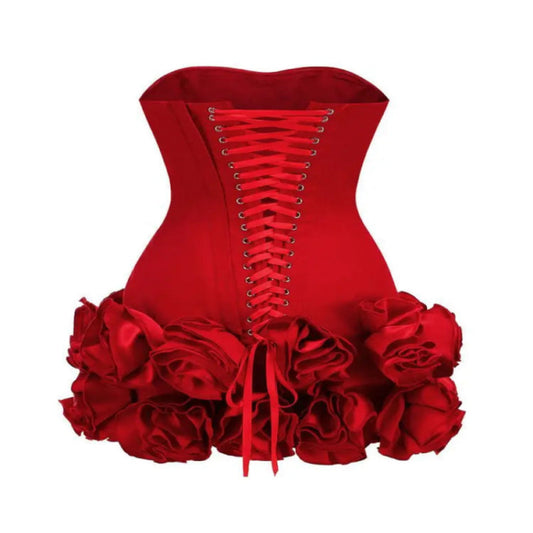 High Quality Woman Fashion Clothes Fancy Mini Sleeveless Dresses Women Beautiful Sexy Flowers Dress
