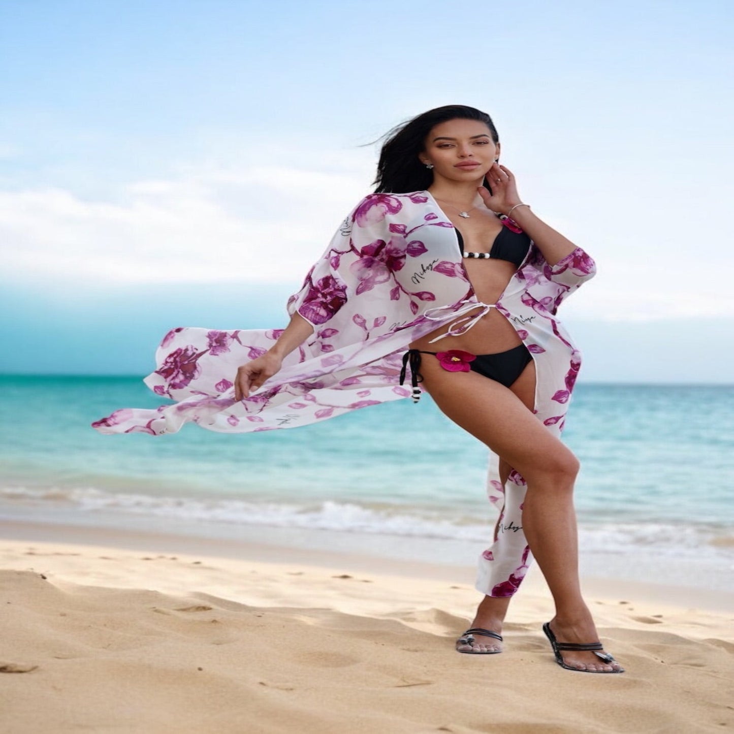 SILK MIRANDA COVER UP