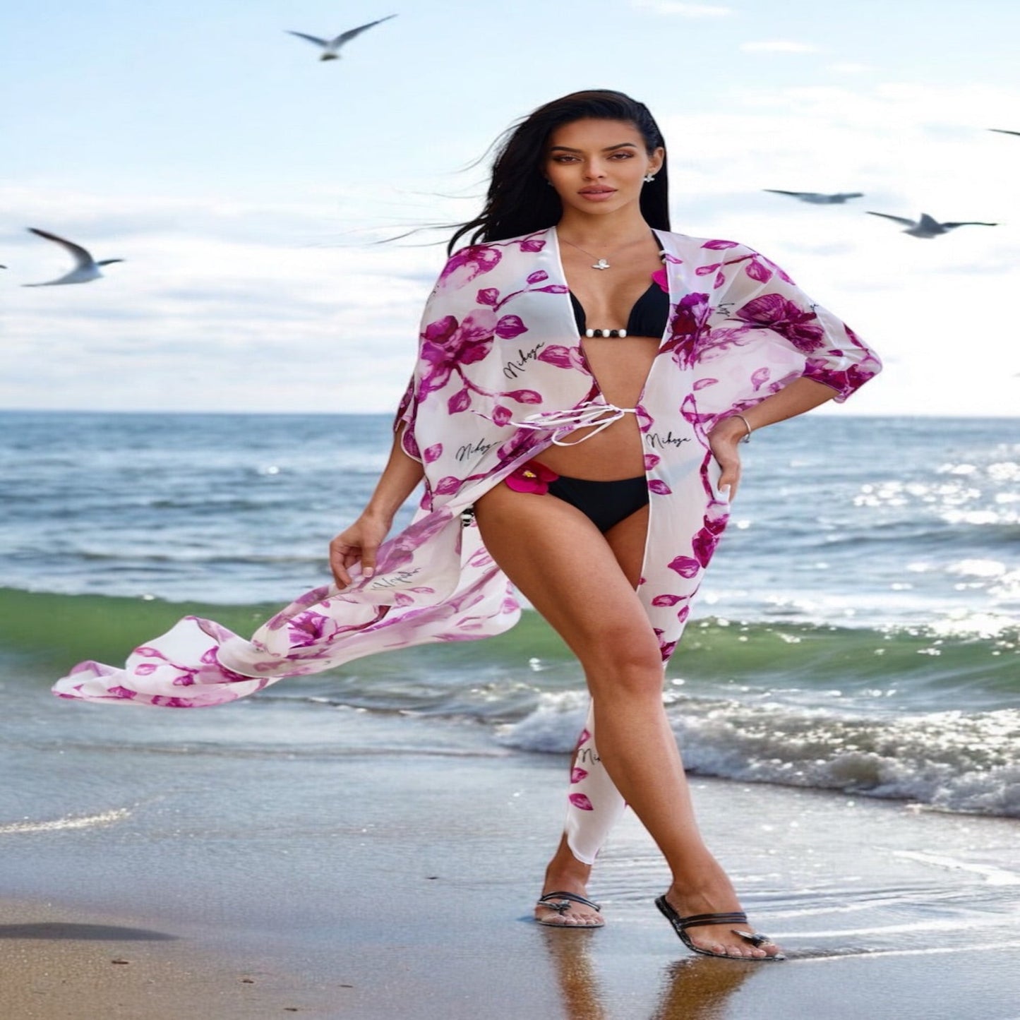 SILK MIRANDA COVER UP