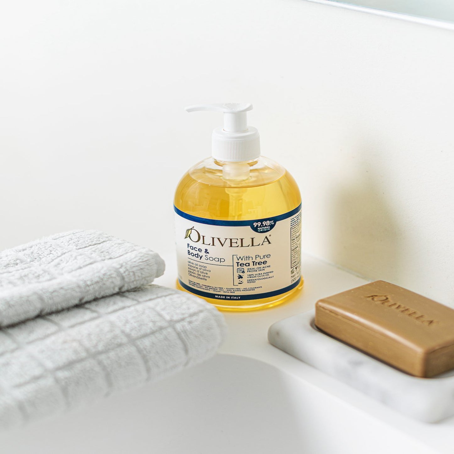 Olivella Face & Body Liquid Soap