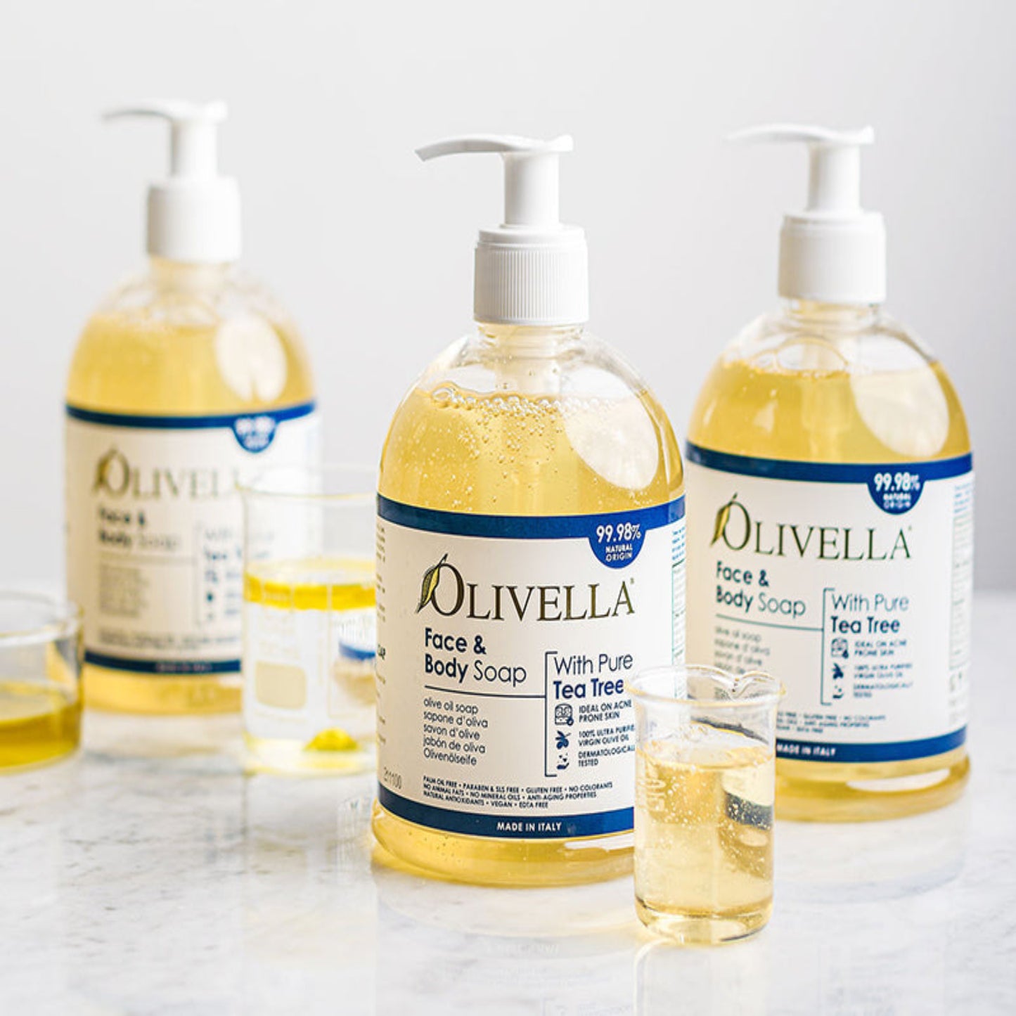 Olivella Face & Body Liquid Soap