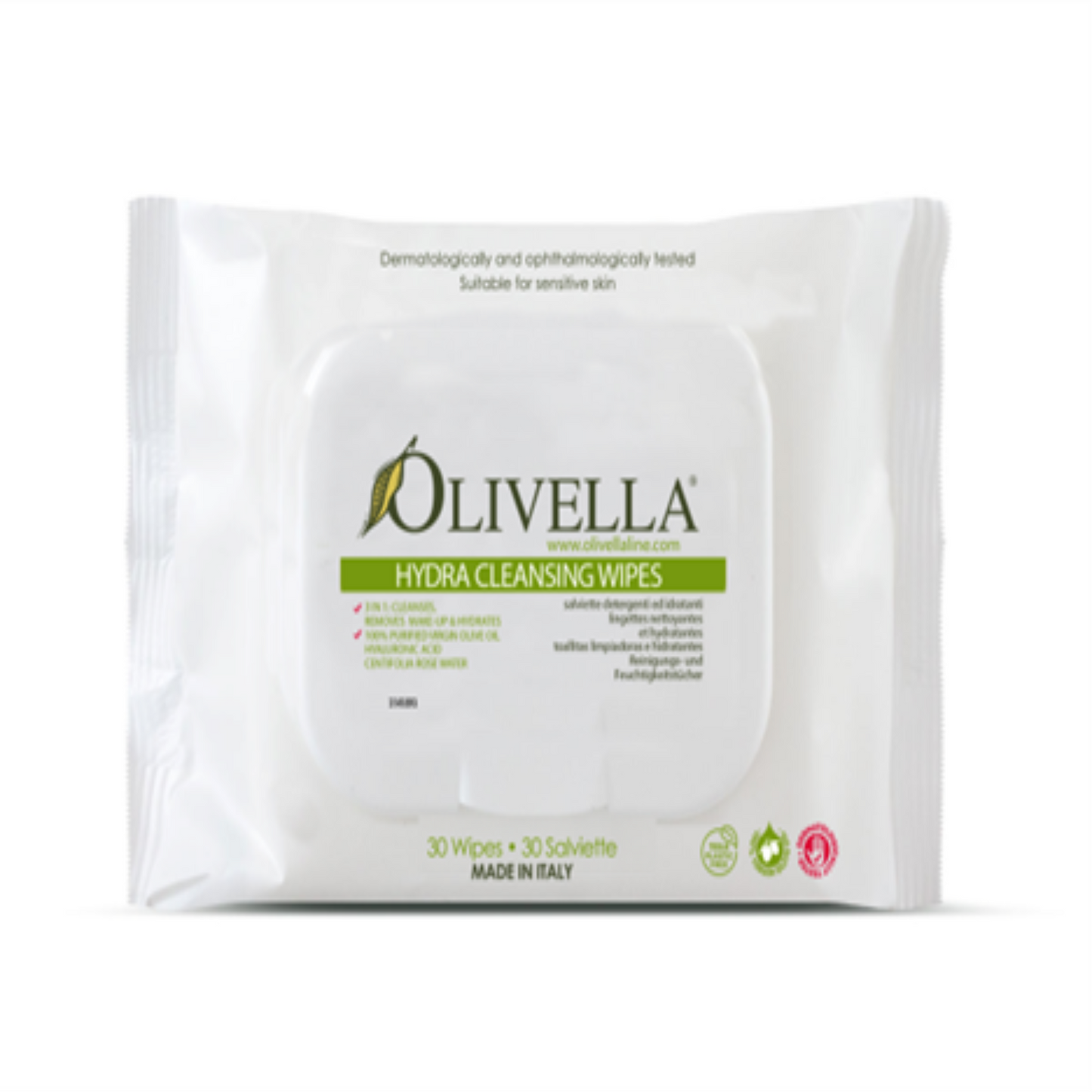 Olivella Daily Hydra Cleansing Wipes