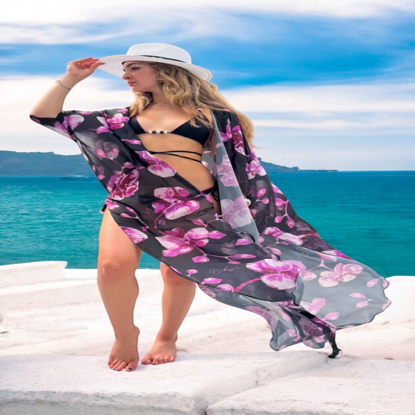 SILK MIRANDA COVER UP
