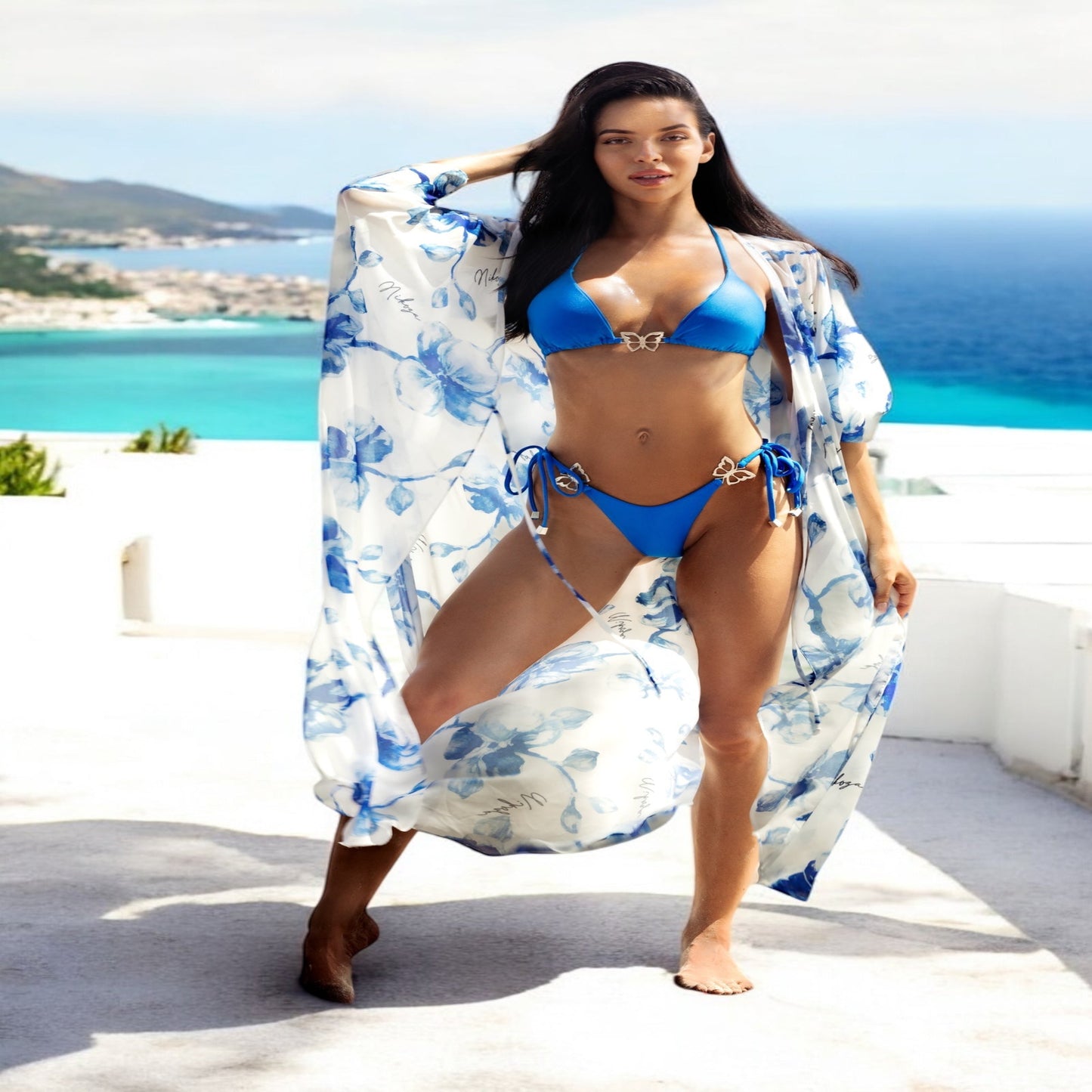 SILK MIRANDA COVER UP