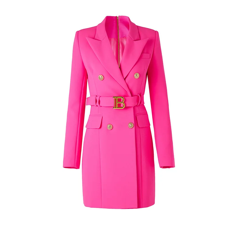 LA BIG BOSS TRENCH DRESS