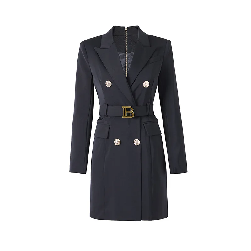 LA BIG BOSS TRENCH DRESS