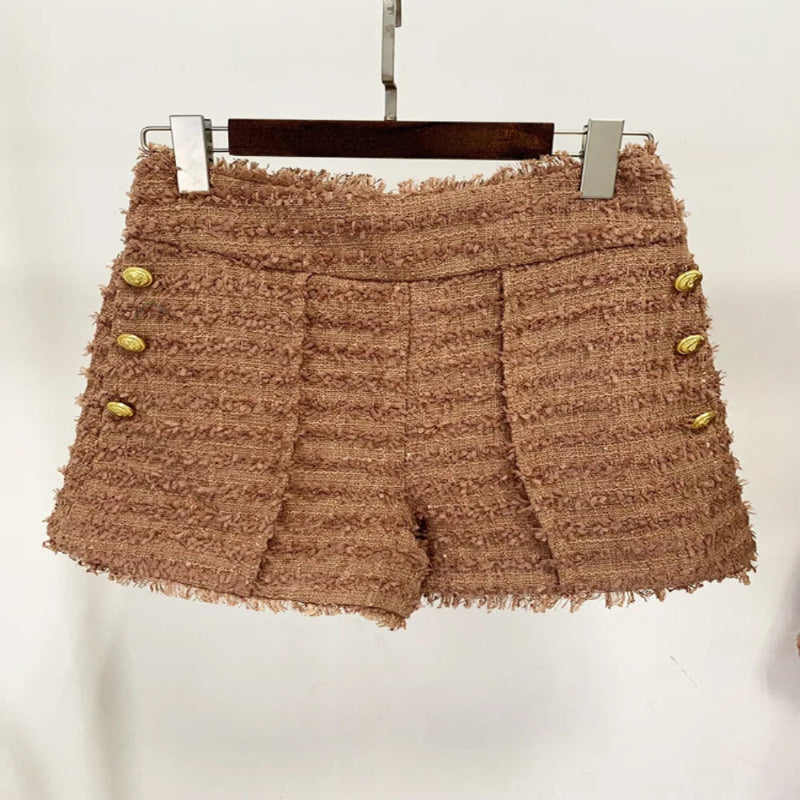  Luxury Classy Suits for Ladies Two Piece Shorts Set Women Clothing Winter Coat