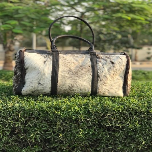 Cowhide Leather Duffel Bag